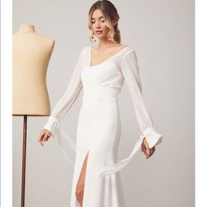 HERA COUTURE AMARA WRAP IN GEORGETTE CREPE